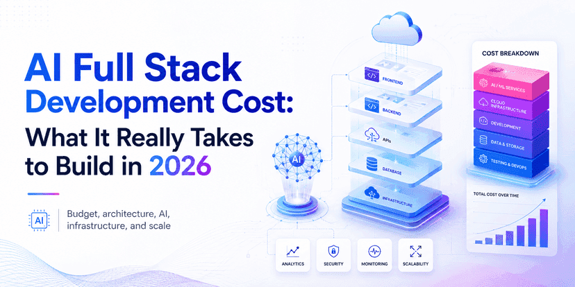 AI Full Stack Development Cost: What It Really Takes to Build in 2026