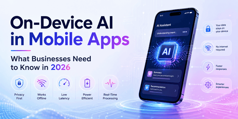 On-Device AI in Mobile Apps: What Businesses Need to Know in 2026