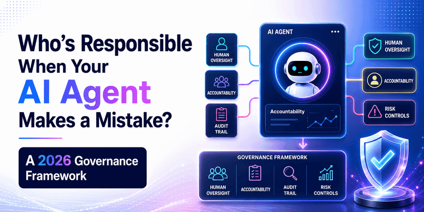 Who's Responsible When Your AI Agent Makes a Mistake?