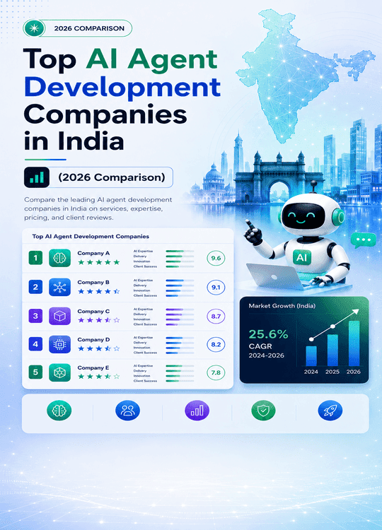 Top AI Agent Development Companies in India