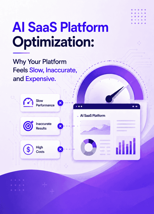 AI SaaS Platform Optimization: Why Your Platform Feels Slow, Inaccurate, Expensive