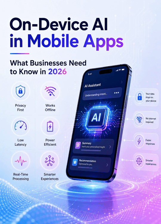 On-Device AI in Mobile Apps: What Businesses Need to Know in 2026