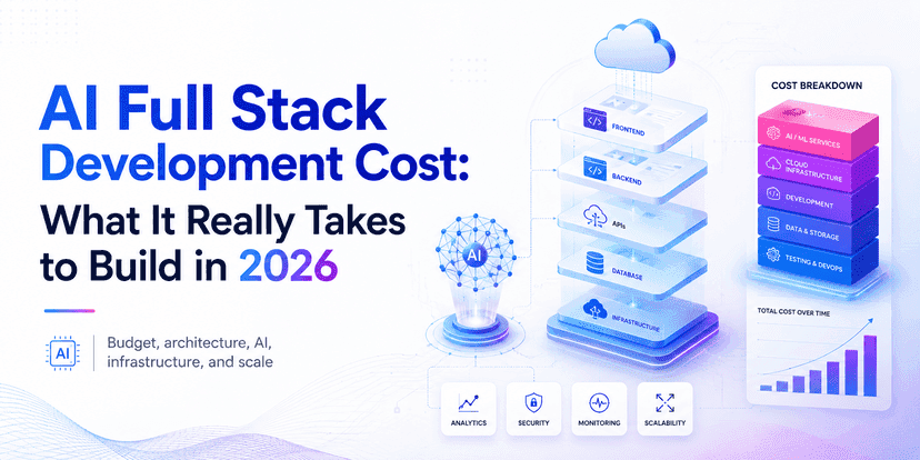 AI Full Stack Development Cost: What It Really Takes to Build in 2026
